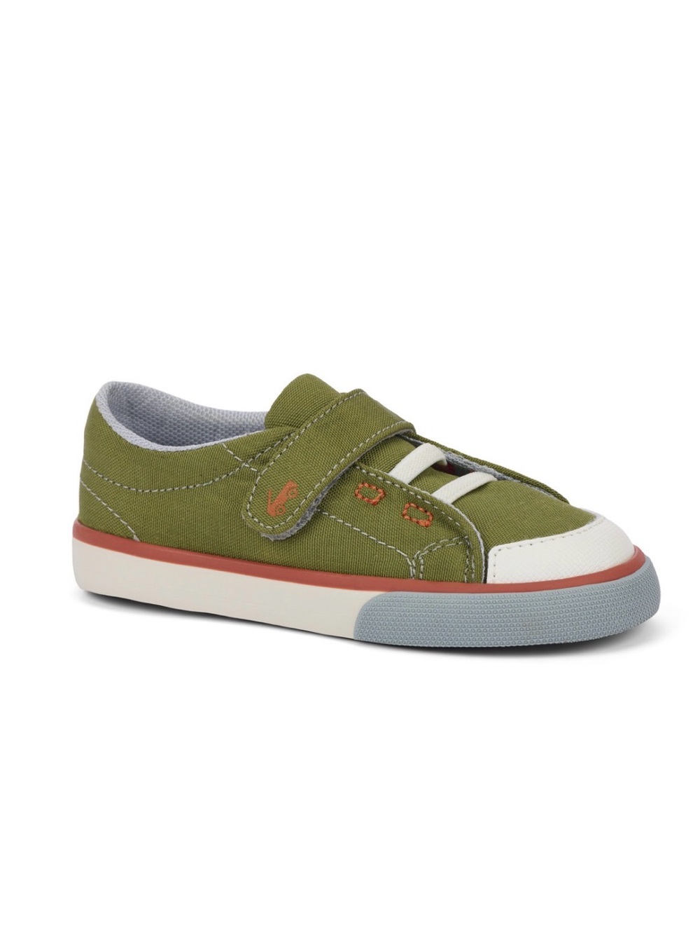 See Kai Run Alex Olive Green Sneakers Slip-On Size 8